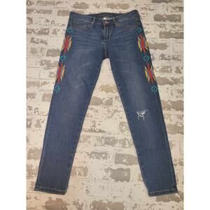 2585 Chip and Pepper Syd Skinny Ankle with Embroidery Detail‎ Women's 27